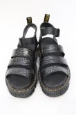 画像2: Dr.Martens （Getta Grip） /AIRE サンダル UK6（約25cm） ワイルドクロコエンボス O-25-07-17-124-PU-SH-YM-ZT-K022 (2)