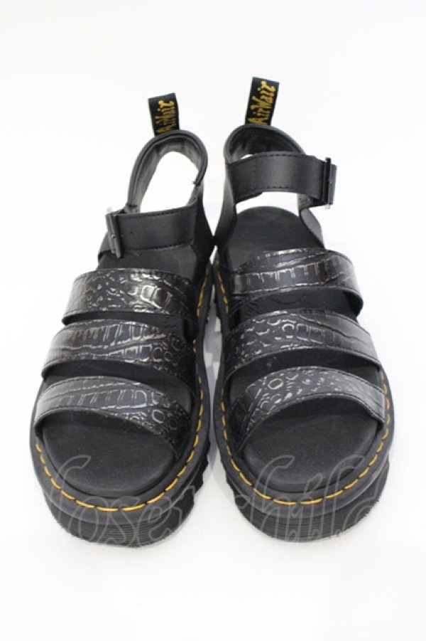 画像2: Dr.Martens （Getta Grip） /AIRE サンダル UK6（約25cm） ワイルドクロコエンボス O-25-07-17-124-PU-SH-YM-ZT-K022 (2)