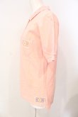 画像2: PINK HOUSE / ロゴパッチポロシャツ  ピンク O-25-07-17-032-LO-BL-IG-ZT212 (2)