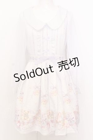 画像: LIZ LISA / ラッピング柄ワンピース  ラベンダー O-25-07-18-049-LO-OP-OW-OS