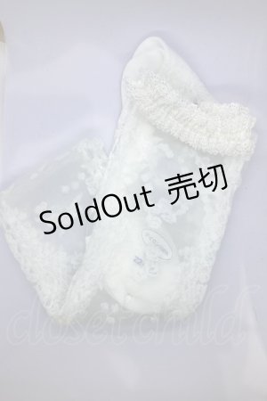 画像: BABY,THE STARS SHINE BRIGHT / Pure Rose Princess ソックス  シロ O-25-07-18-1120-BA-ZA-IG-OS