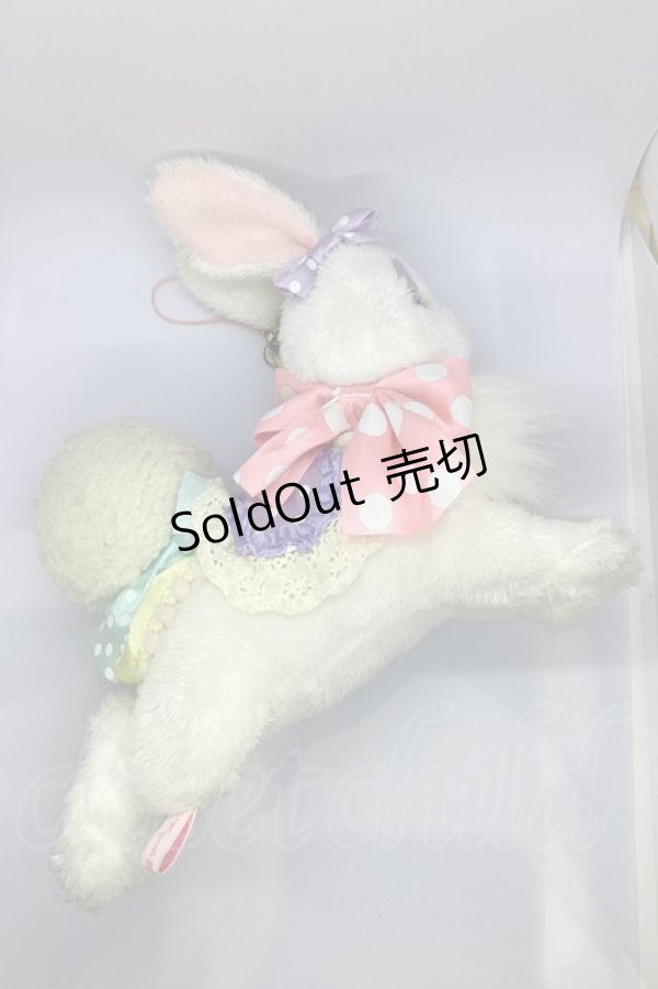 画像2: Angelic Pretty / Fantastic Bunny ストラップ  シロ O-25-07-18-1013-AP-ZA-IG-ZT485-F001 (2)