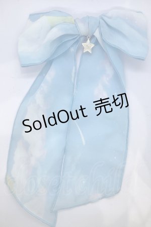 画像: Angelic Pretty / Misty Skyリボンクリップ  サックス O-25-07-18-1018-AP-AC-IG-OS