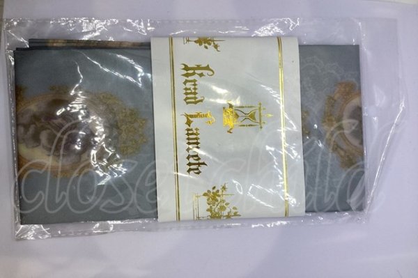 画像1: Krad Lanrete（海外ロリィタ） / オーバーニー  サックス O-25-07-18-1027-GO-ZA-IG-ZT485-F002 (1)