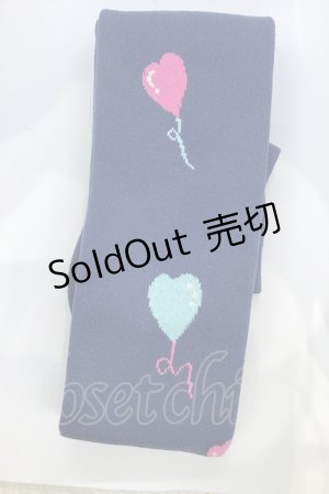 画像: metamorphose / night carnivalオーバーニー  ネイビー O-25-07-18-1036-ME-ZA-IG-OS