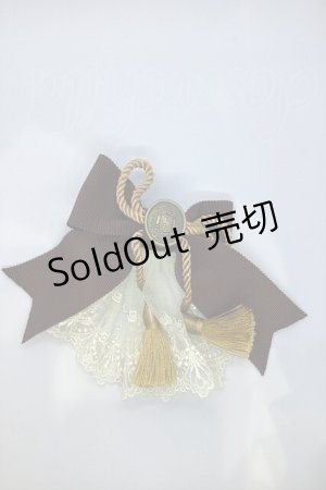 画像: Innocent World / コードタッセルリボンクリップ  ブラウン O-25-07-18-1051-IW-AC-IG-ZT486-F001