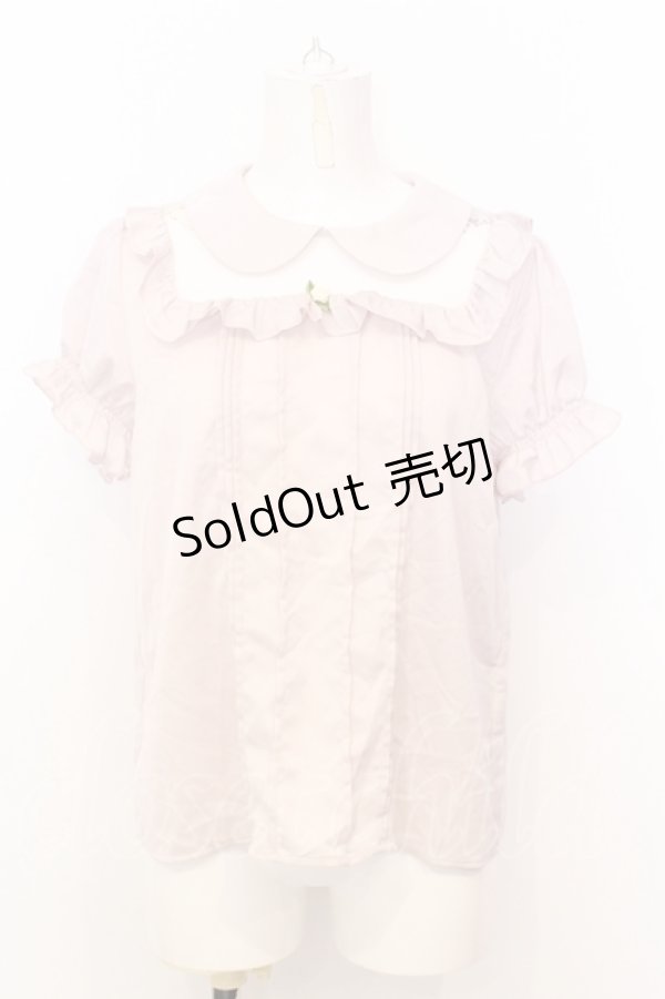 画像1: Ank Rouge / プチバラタックプルブラウス M ピンク O-25-07-18-058-CA-BL-OW-OS (1)
