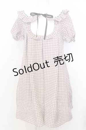 画像: Secret Honey / セーラーフリルAラインワンピース  ピンク O-25-07-18-066-CA-OP-OW-OS
