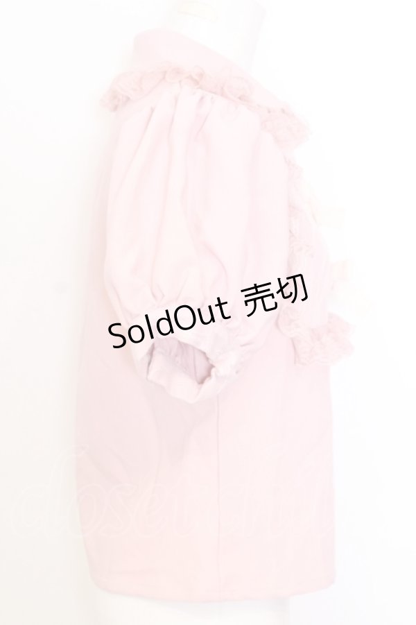 画像2: Swankiss / RS heart ribbon B/L　ブラウス F ピンク O-25-07-18-068-CA-BL-OW-OS (2)