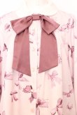 画像2: Ank Rouge / Favorite Ribbonシャツワンピース M ピンク O-25-07-18-077-CA-OP-OW-OS (2)