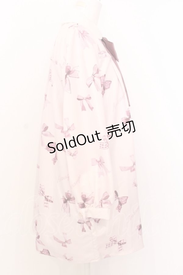 画像3: Ank Rouge / Favorite Ribbonシャツワンピース M ピンク O-25-07-18-077-CA-OP-OW-OS (3)