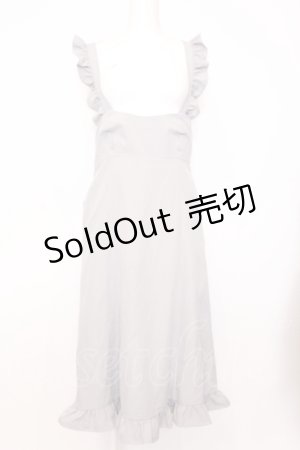 画像: DearMyLoveRose / 2typeリボンベルトフリルスカート 3L グレー O-25-07-18-086-EL-OP-OW-OS