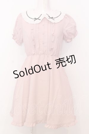 画像: Honey Cinnamon / はしごレースワンピース F ピンク O-25-07-18-010-LO-OP-OW-OS