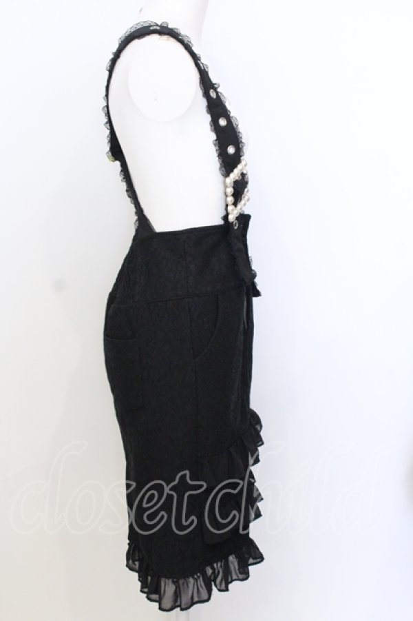 画像3: Swankiss / HS lacy frill MS/K　スカート F クロ O-25-07-18-097-CA-SK-OW-ZY (3)