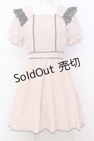 画像: Honey Cinnamon / セーラーワンピース F ピンク O-25-07-18-019-LO-OP-OW-OS
