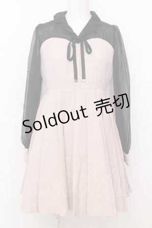 画像: EATME / エアリースリーブ開襟ワンピース M ピンク O-25-07-18-025-LO-SK-OW-OS
