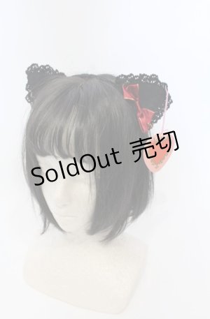 画像: BABY,THE STARS SHINE BRIGHT / 星ネコちゃんのネコミミカチューシャ  クロ O-25-07-19-041-BA-AC-IG-OS