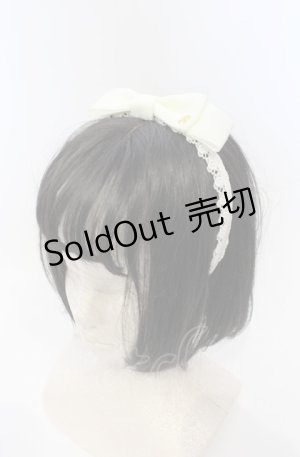 画像: Innocent World / ミニバラレースカチューシャ  アイボリー O-25-07-19-046-IW-AC-IG-OS
