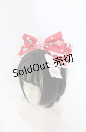 画像: Angelic Pretty / 摘みたていちごカチューシャ  アカ O-25-07-19-050-AP-AC-IG-OS