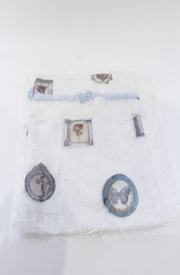 画像2: ALICE and the PIRATES / プシュケー 博士と永遠の陽だまり 柄トラベルポーチ  シロ O-25-07-19-005-PA-ZA-IG-ZT169-F005 (2)