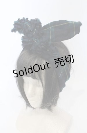 画像: Jane Marple / チェックワイヤーヘアバンド  グリーン O-25-07-19-068-JM-ZA-IG-ZT271