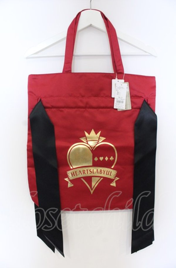 画像1: Maison de FLEUR / HEARTSLABYUL/ダブルトートバッグ   O-25-07-19-069-LO-BG-IG-ZT-K024 (1)