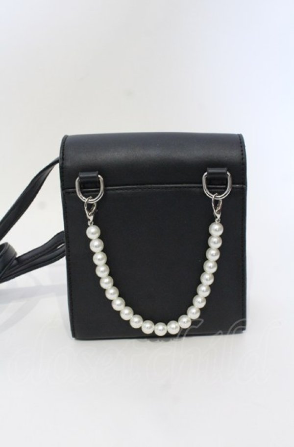 画像3: Ank Rouge / ビジューリボンポシェット  クロ O-25-07-19-073-CA-BG-IG-ZT-K024 (3)