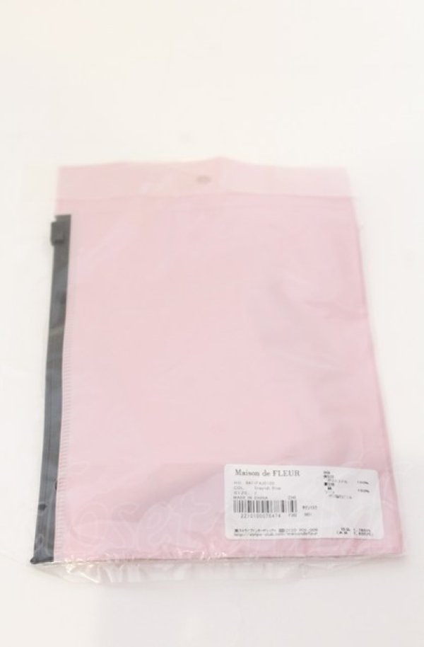 画像2: Maison de FLEUR / サテンマスク  グレー O-25-07-19-076-LO-ZA-IG-ZT271 (2)