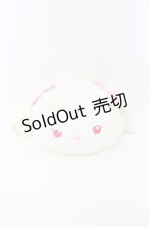 画像: BABY,THE STARS SHINE BRIGHT / うさくみゃクッション  シロ×ピンク O-25-07-19-002-BA-ZA-IG-OS