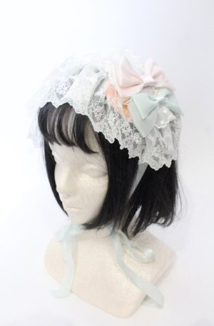 画像: BABY,THE STARS SHINE BRIGHT / Be My Valentine Junoの祝福と鳥たちのAria 柄ヘッドドレス  ミント O-25-07-19-012-BA-AC-IG-OS
