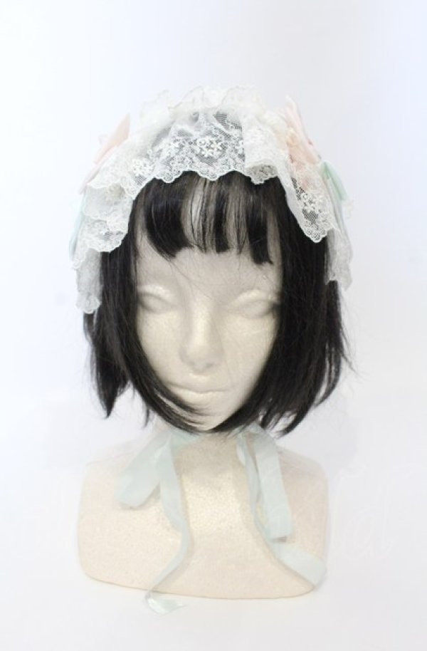 画像3: BABY,THE STARS SHINE BRIGHT / Be My Valentine Junoの祝福と鳥たちのAria 柄ヘッドドレス  ミント O-25-07-19-012-BA-AC-IG-ZT485-F004 (3)