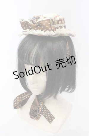 画像: BABY,THE STARS SHINE BRIGHT / MY ADVENT CALENDAR 特別な日にかける幸せの魔法 柄ミニハット  アイボリー O-25-07-19-017-BA-AC-IG-OS
