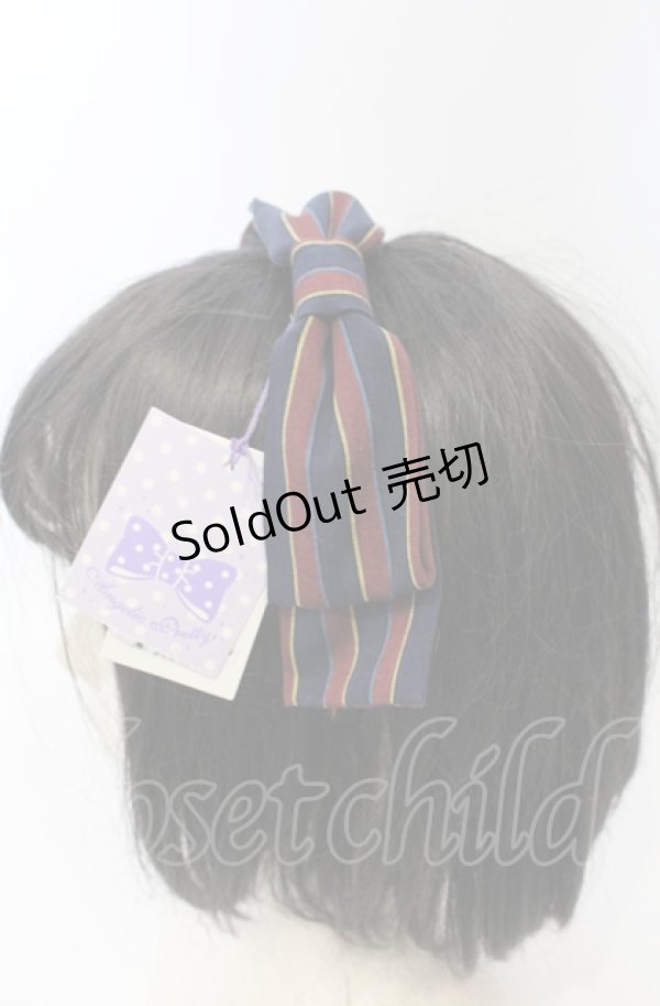 画像2: Angelic Pretty / Pretty Schoolカチューシャ  ネイビー O-25-07-19-030-AP-AC-IG-ZT487-F001 (2)