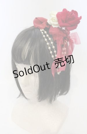 画像: BABY,THE STARS SHINE BRIGHT / Claudia,The Fairy Tale Princessカチューシャ  えんじ O-25-07-19-037-BA-AC-IG-OS