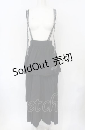 画像: HYSTERIC GLAMOUR / HYS LOGO スカート  ブラック O-25-07-21-050-PU-SK-OW-ZT064