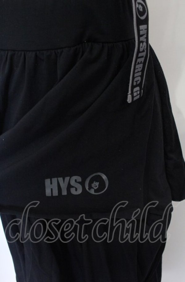 画像2: HYSTERIC GLAMOUR / HYS LOGO スカート  ブラック O-25-07-21-050-PU-SK-OW-ZT064 (2)