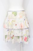画像2: Emily Temple cute / フルーツボーダースカート  オフ O-25-07-21-053-ET-SK-IG-ZT383 (2)