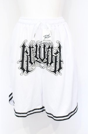 画像: KRY CLOTHING / 「BASK」ドライメッシュスポーツハーパン L ホワイト O-25-07-21-057-EL-PA-OW-OS