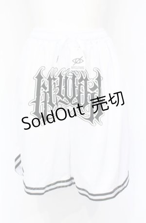 画像: KRY CLOTHING / 「BASK」ドライメッシュスポーツハーパン L ホワイト O-25-07-21-057-EL-PA-OW-OS