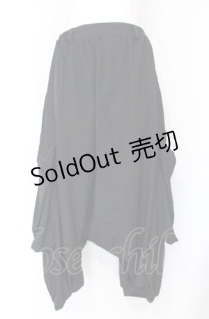 画像: Deorart / 【Deorart 百奇夜行】ボックスパーツ・サルエルパンツ M ブラック O-25-07-21-058-PU-PA-OW-OS