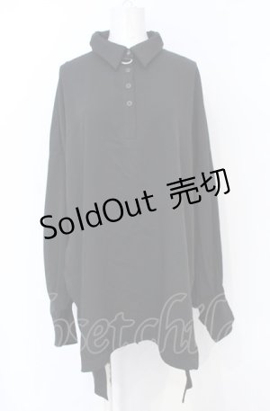 画像: ililil / 下弦-blackshirt F ブラック O-25-07-21-065-PU-BL-OW-ZY