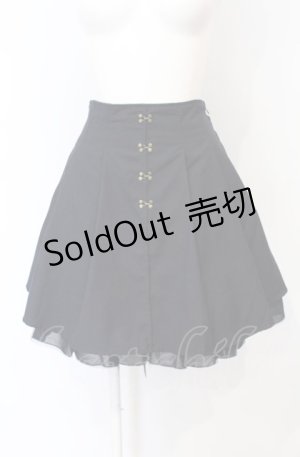 画像: Secret Honey / レースアップバッスルスカート  ネイビー O-25-07-21-079-CA-SK-OW-OS