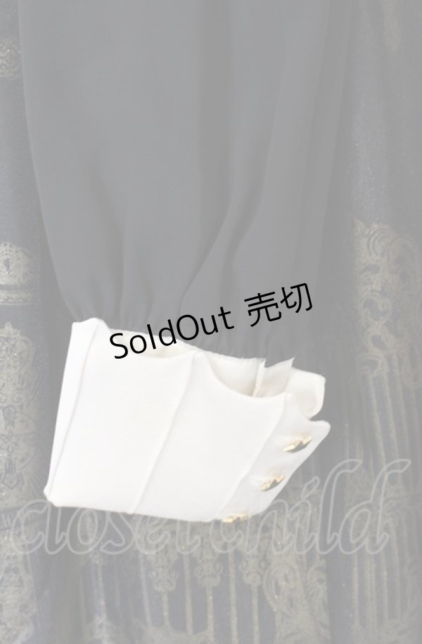 画像5: Angelic Pretty / Horror Gardenワンピース  クロ×ゴールド O-25-07-21-109-AP-OP-IG-OS (5)