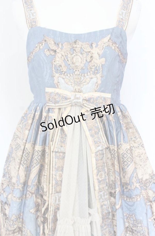 画像2: Krad Lanrete（海外ロリィタ） / Retentissement De Versailles II型ドレス  ブルー O-25-07-21-115-LO-OP-IG-OS (2)
