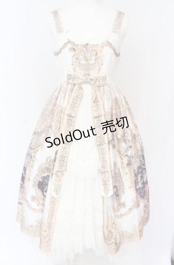 画像1: Krad Lanrete（海外ロリィタ） / Retentissement De Versailles II型ドレス M オフ O-25-07-21-116-LO-OP-IG-OS (1)