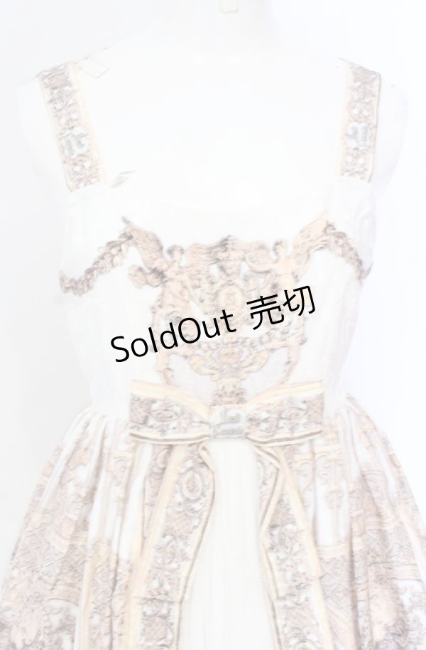 画像2: Krad Lanrete（海外ロリィタ） / Retentissement De Versailles II型ドレス M オフ O-25-07-21-116-LO-OP-IG-OS (2)