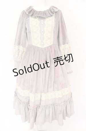 画像: 仲夏物語（海外ロリィタ） / ベルベットワンピース  ラベンダー O-25-07-21-119-LO-OP-IG-ZS