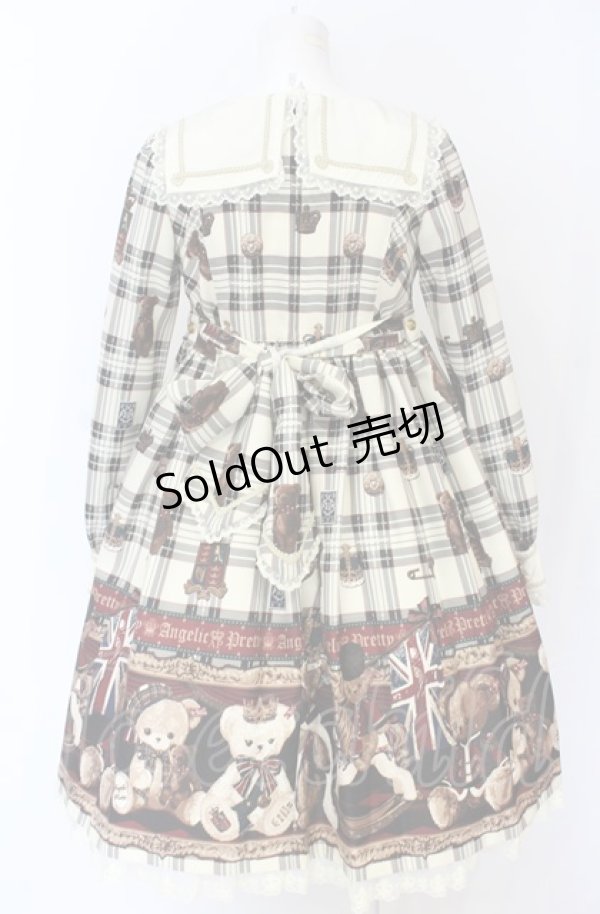 画像4: Angelic Pretty / British Bearワンピース  アイボリー O-25-07-21-140-AP-OP-IG-OS (4)