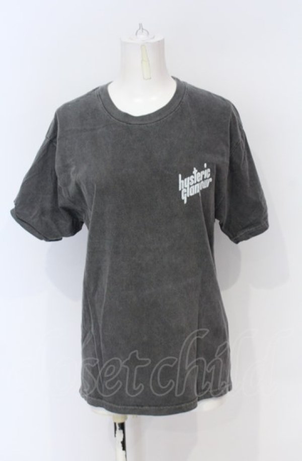 HYSTERIC GLAMOUR / GUITAR GIRL半袖Tシャツ S グレー O-25-07
