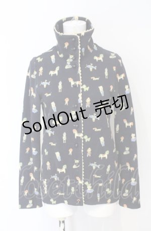 画像: Franche Lippee / スタンドネックジャケット  TOY柄 O-25-07-21-031-LO-JA-IG-OS